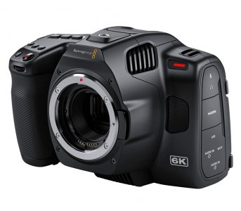 Видеокамера цифровая профессиональная Blackmagic Design Pocket Cinema Camera 6K Pro (CINECAMPOCHDEF06P)