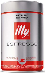 Кофе молотый illy Classico, средняя обжарка, 250 г (6856)