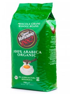 Кофе в зернах Vergnano Bio Organic 100% Arabica 1 кг
