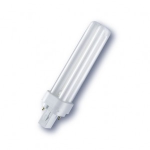 Лампа энергосберегающая Osram Dulux d 13w/840 g24d-1