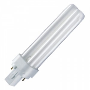Лампа энергосберегающая Osram Dulux d 18w/830 g24d-2