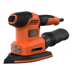Машинка шлифовальная плоская (вибрационная) Black&Decker Bew200k-qs (BEW200K-QS)