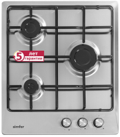 Газовая варочная панель Simfer H45V30M420