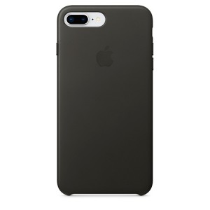 Кейс для iPhone Apple iPhone 8 Plus / 7 Plus Leather Charcoal Gray