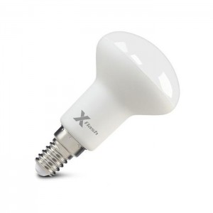Лампа светодиодная X-flash R50 E14 6W 220V желтый свет