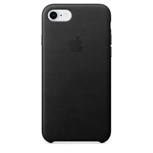 Кейс для iPhone Apple iPhone 8 / 7 Leather Case Black (MQH92ZM/A)