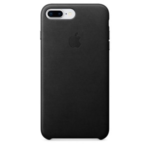 Кейс для iPhone Apple iPhone 8 Plus / 7 Plus Leather Black (MQHM2ZM/A)