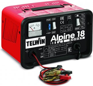 Зарядное устройство Telwin Alpine 18 (черно-красный) (807545)