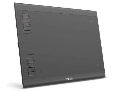 Графический планшет Parblo A610 Plus V2 (черный)