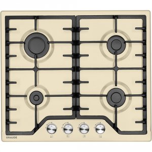 Встраиваемая газовая панель Graude GS 60.1 CM бежевый