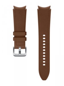 Ремешок для смарт часов Samsung Galaxy Watch Hybrid Leather для Samsung Galaxy Watch 4/4 Classic песочно-бежевый (ET-SHR89LAEGRU)