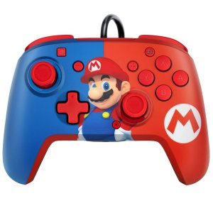Геймпад проводной PDP Faceoff Mario для Nintendo Switch