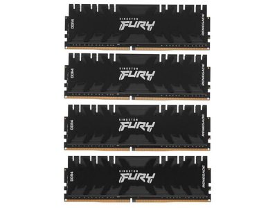 Оперативная память Kingston FURY Renegade 64GB 2666MHz Kit of 4 (черный)