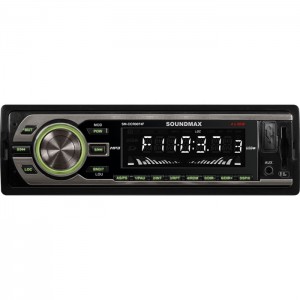 USB-Автомагнитола Soundmax SM-CCR3074F Black/Green