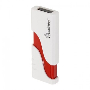 Флешка Smartbuy USB2.0 Smart Buy Hatch 16Гб, Белый