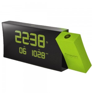 Часы проекционные с термометром Oregon Scientific RRM222P Green