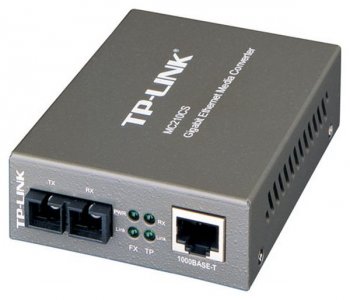Медиаконвертеры TP-LINK MC210CS (черный)