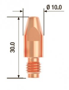 Контактный наконечник Fubag Fb.ctm8.30-12 М8х30 мм, 1.2 мм (FB.CTM8.30-12)