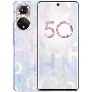 Мобильный телефон Huawei Honor 50 8/128GB Перламутровый лого