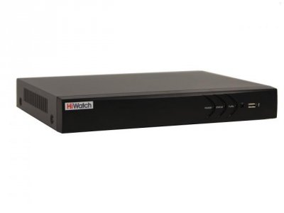 Видеорегистратор HiWatch DS-N316/2P(C) (черный)