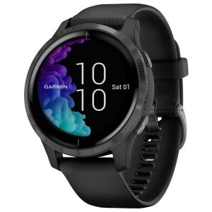 Спортивные часы Garmin Часы Garmin Venu (серо-черные)