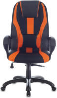 Компьютерное кресло Brabix Premium Rapid GM-102, черное/оранжевое (532420)