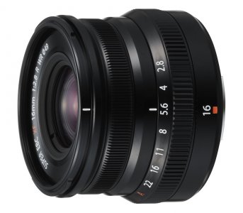 Объектив Fujifilm XF 16mm f/2.8 R WR, черный (16611655 /16611667)