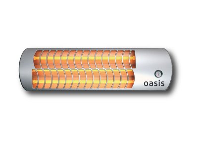 Инфракрасный обогреватель Oasis IV-18 (D) (серебристый)