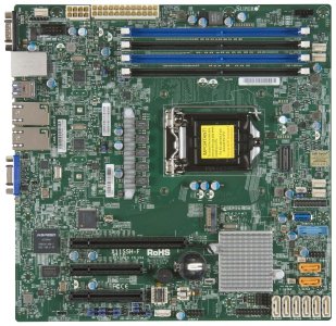 Материнские платы для серверов Supermicro Supermicro X11SSH-F (MBD-X11SSH-F-O)