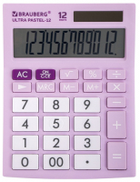 Калькулятор BRAUBERG Ultra Pastel-12-PR (250505)