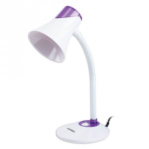 Настольный светильник SONNEN OU-607 Е27 White/Violet (236682)