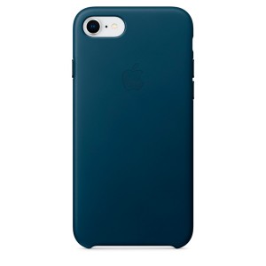 Кейс для iPhone Apple iPhone 8 / 7 Leather Case Cosmos Blue (MQHF2ZM/A)