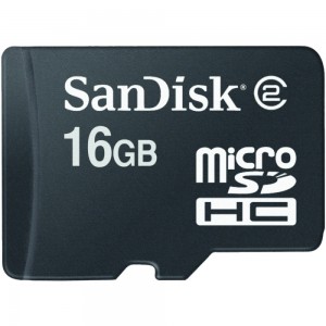 Карта памяти micro SDHC SanDisk SDSDQ-016G-E11M