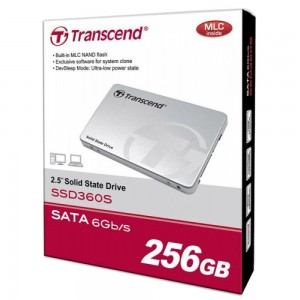 Внутренний SSD накопитель Transcend 256GB SSD, 2.5", SATA (TS256GSSD360S)