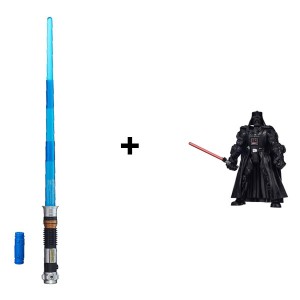 Фигурка HASBRO STAR WARS Hasbro Star Wars B2919N Звездные Войны Электронный лазерный меч + фигурка
