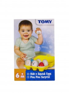 Развивающая игрушка Tomy Веселые яйца E1581