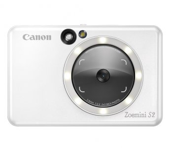 Камера и принтер моментальной печати Canon Zoemini S2 (ZV-223-PW) (4519C007)