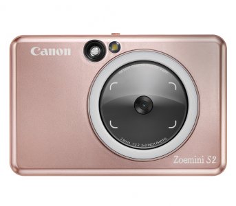 Камера и принтер моментальной печати Canon Zoemini S2, розовое золото (4519C006)