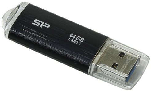 USB Flash Drive Silicon Power Blaze B02 [SP064GBUF3B02V1K] 64GB