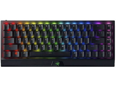 Игровая клавиатура Razer BlackWidow V3 Mini HyperSpeed (Green Switch) (черный) (RZ03-03891600-R3R1)