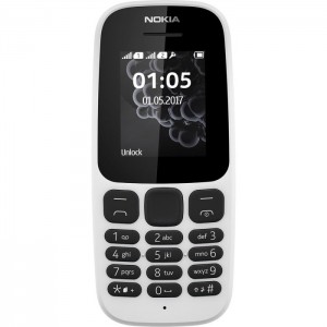 Мобильный телефон Nokia 105 White (TA-1010)