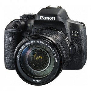 Фотоаппарат зеркальный Canon EOS 750D Kit 18-135 IS STM Black