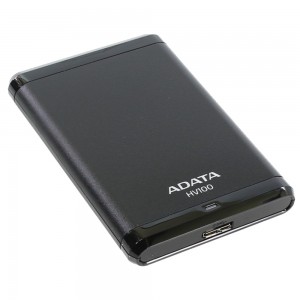 Внешний жесткий диск 2.5" ADATA AHV100-1TU3-CBK