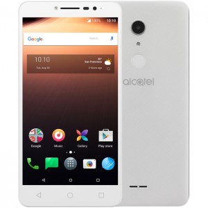 Смартфон Alcatel A3 XL 9008D Бело-серебристый