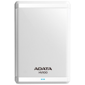 Внешний жесткий диск 2.5" ADATA HV100 1TB White (AHV100-1TU3-CWH)
