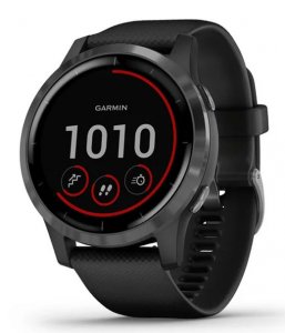 Спортивные часы Garmin Часы Garmin Vivoactive 4 (серо-черные)