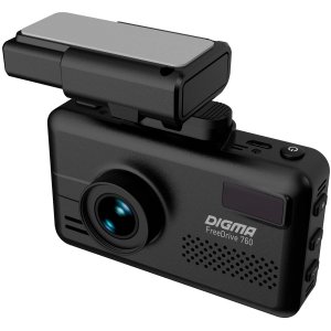 Видеорегистратор Digma Freedrive 760 GPS (черный) (FD760)