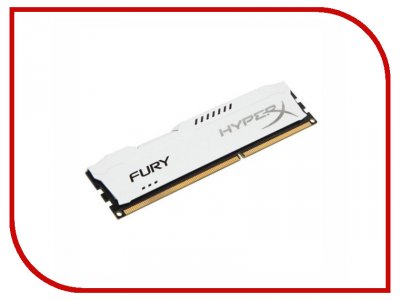 Оперативная память Kingston DDR3 HyperX FURY White HX318C10FW/4 4GB