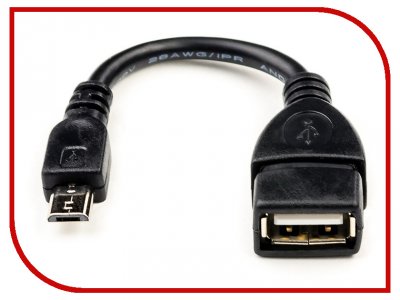 Аксессуар ATcom AT3792 USB 2.0 A (F) - microUSB B (M) 0.1 м