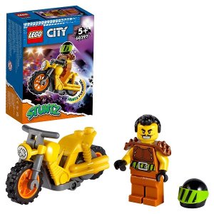 Конструкторы Lego LEGO City 60297 Конструктор ЛЕГО Город Stuntz Разрушительный трюковый мотоцикл